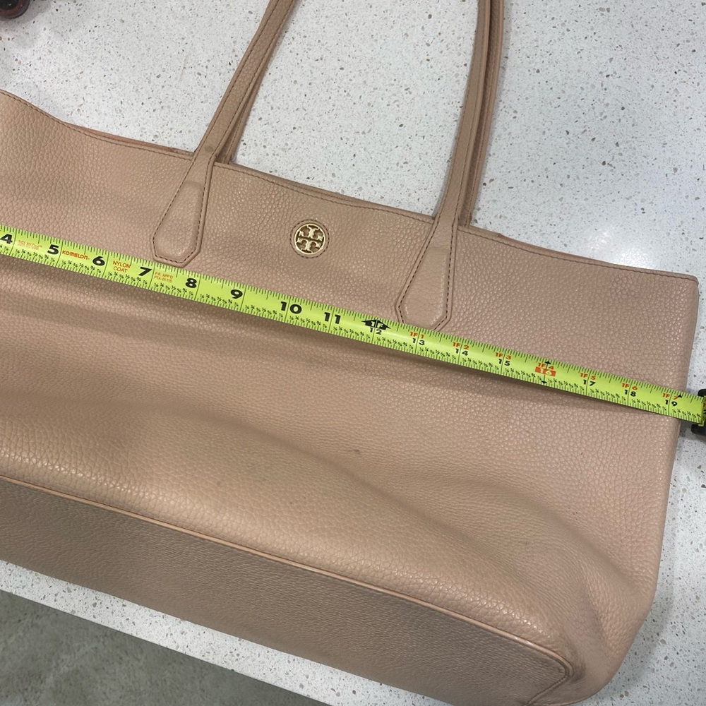 Authentic Tory Burch blush tote